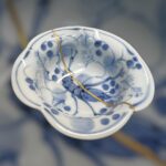 金継ぎ, kintsugi, 小鉢, 直井敬子, naoikeiko